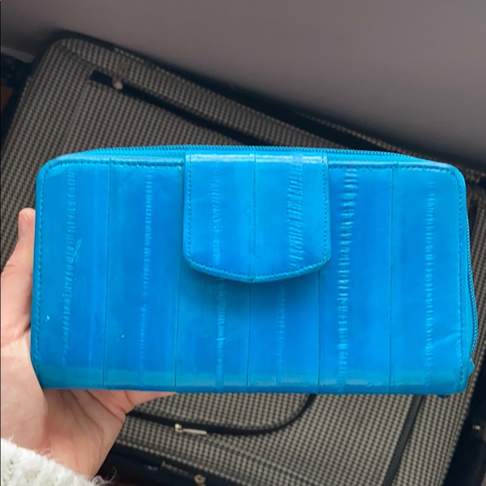 Lee Sands Eel Skin Wallet